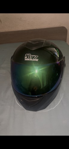 Motorradhelm schwarz mit - schwarz,,