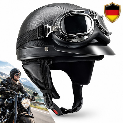 Retro motorradhelm - retro,