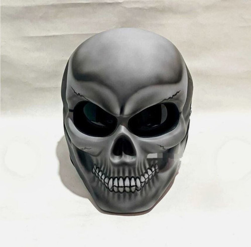 Bobber style grauer - style, skull